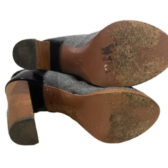 Vionette felt boots with leather detail - Picture 3 of 4